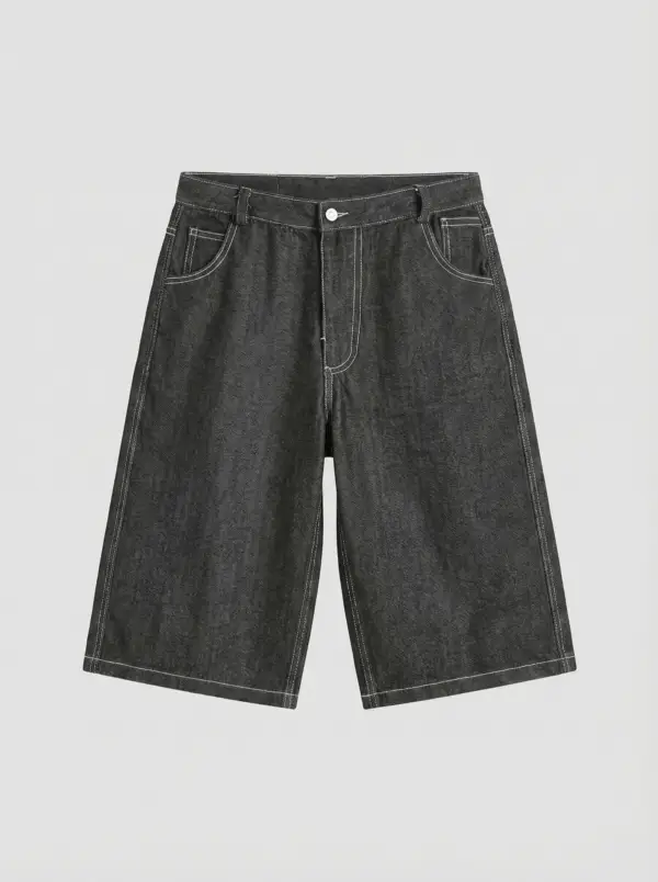 Zeixxii Wide-Leg Jorts